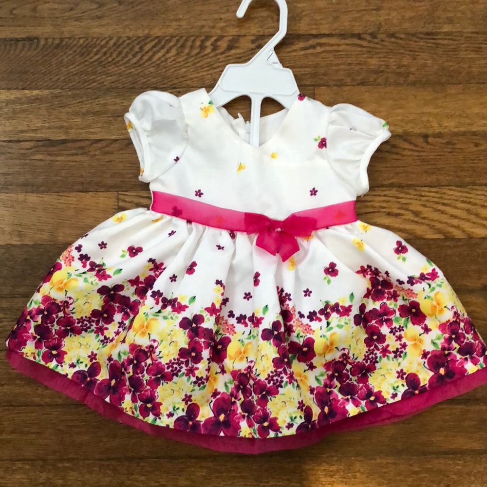 Infant Satin Spring Dress